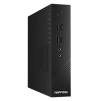 topfeel 极夜 总裁 T68M Pro 7代酷睿版 商用台式机 黑色(酷睿i7-7700、核芯显卡、8GB、256GB SSD、风冷)