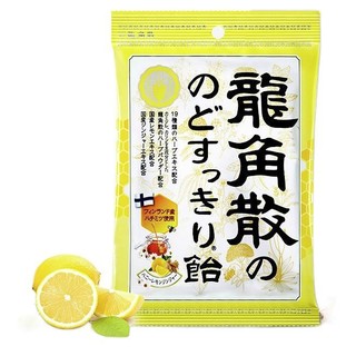 RYUKAKUSAN 龍角散 草本润喉糖 蜂蜜柠檬味 70g*6袋