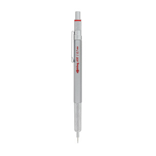 rOtring 红环 600系列 自动铅笔 银色 0.7mm 单支装