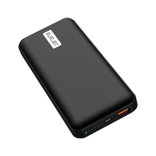 ELECJET 电友 P20 移动电源 黑色 20000mAh Type-C 45W快充+1m 5A 数据线