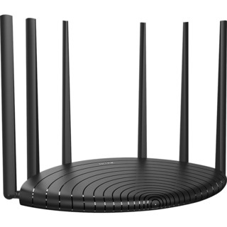 TP-LINK 普联 TL-WDR7661 千兆版 双频1900M 千兆无线家用路由器 Wi-Fi 5 单个装 黑色