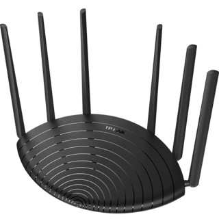 TP-LINK 普联 TL-WDR7661 易展版 双频1900M 千兆Mesh无线分布式路由器 Wi-Fi 5 单个装 黑色