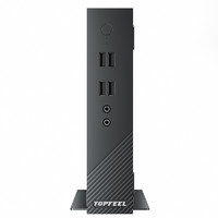 topfeel 极夜 总裁 T68A 台式机 黑色(酷睿i5-9500、核芯显卡、8GB、512GB SSD、风冷)