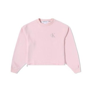 Calvin Klein 卡尔文·克莱 女士圆领卫衣 J213220 TIR 粉色 S
