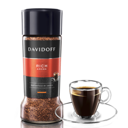 DAVIDOFF 大卫杜夫 中度烘焙 香浓型速溶咖啡 100g