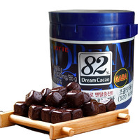 LOTTE 乐天 82% 黑巧克力豆 86g