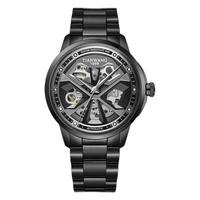 TIAN WANG 天王 X系列 42毫米自动上链腕表 GS51171B.B.B