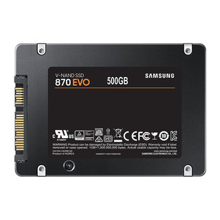 SAMSUNG 三星 870 EVO SATA 固态硬盘 250GB（SATA3.0）