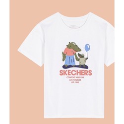 SKECHERS 斯凯奇 儿童纯棉短袖T恤