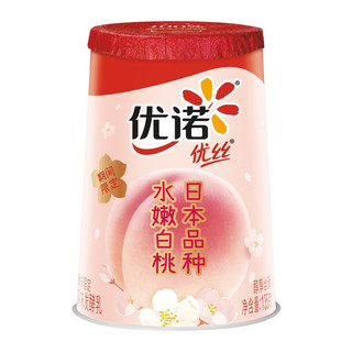 yoplait 优诺 优丝 季节限定 风味发酵乳 水嫩白桃味 135g*3杯