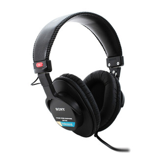 SONY 索尼 MDR-7506 耳罩式头戴式降噪有线耳机 黑色