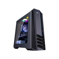 AOC 的卢 916 十代酷睿版 家用台式机 黑色 (酷睿i5-10400F、GTX 1650 4G、8GB、512GB SSD、风冷)
