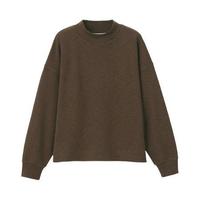 MUJI 無印良品 女士立领卫衣 BBC08A0A 棕色 M-L