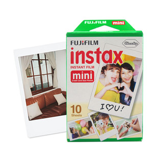 INSTAX mini 7C 拍立得（62*46mm）可爱粉套装 含10张相纸