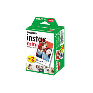 INSTAX mini 7C 拍立得（62*46mm）奶咖色套装 配件礼包+白边相纸20张