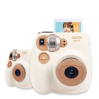 INSTAX mini 7C 拍立得（62*46mm）奶咖色