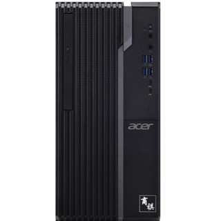 acer 宏碁 商祺 SQN4270 360C 台式机 黑色(奔腾G6400、核芯显卡、8GB、256GB SSD、风冷)