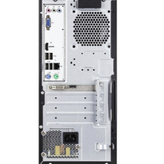 acer 宏碁 商祺 SQN4270 360C 台式机 黑色(奔腾G6400、核芯显卡、8GB、256GB SSD、风冷)