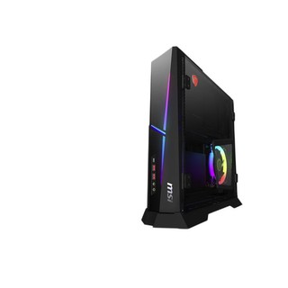 MSI 微星 Trident 海皇戟X 台式机 黑色(酷睿i9-9900K、11GB独显、32GB、1TB SSD+1TB  HDD、风冷)