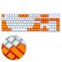 Clicker ABS 二色成型 OEN高度 键帽 橙白紫字