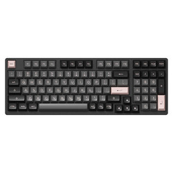Akko 艾酷 3098 ASA 有线机械键盘 98键  Black&Pink 玫瑰红轴