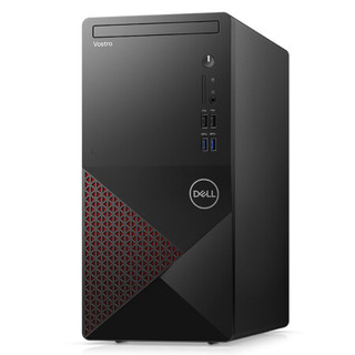 DELL 戴尔 成就 3881 十代酷睿版 商务台式机 黑色 (酷睿i7-10700、GTX 1050 4G、16GB、256GB SSD+1TB HDD、风冷)