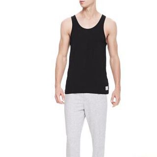 Calvin Klein 卡尔文·克莱 男士背心 NU8703 两件套 黑色 S