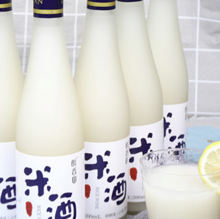 醉香田 浑浊米酒 原味 500ml