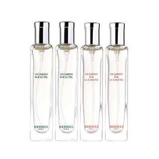 HERMÈS 爱马仕 花园中性香水礼盒装 (尼罗河15ml*2+潟湖15ml*2)