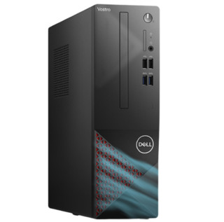 DELL 戴尔 成就 3681 23.8英寸 商务台式机 黑色 (酷睿i3-10100、核芯显卡、8GB、256GB SSD+1TB HDD、风冷)