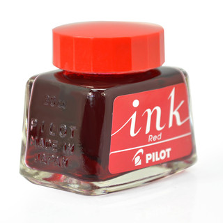 PILOT 百乐 INK-30-R 钢笔墨水 红色 30ml 单瓶装