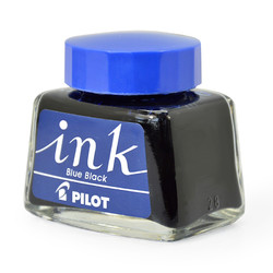 PILOT 百乐 INK-30-BB 钢笔墨水 蓝黑色 30ml 单瓶装