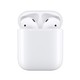  Apple 苹果 AirPods（二代）真无线蓝牙耳机 有线充电盒版　