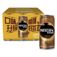 Nestlé 雀巢 浓咖啡饮料 原醇香滑 210ml*6罐