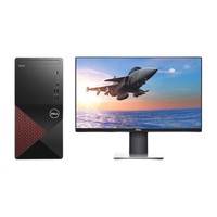 DELL 戴尔 成就 3881 十代酷睿版 23.8英寸 商务台式机 黑色 (酷睿i3-10100、GT730 4G、16GB、256GB SSD+1TB HDD、风冷)