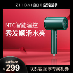 zhibai 直白 负离子冷热吹风机速干不伤发大功率家用电吹风筒发廊专用护发