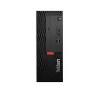 Lenovo 联想 ThinkCentre M730e 十代酷睿版 商务台式机 黑色(酷睿i3-10100、核芯显卡、4GB、1TB HDD、风冷)