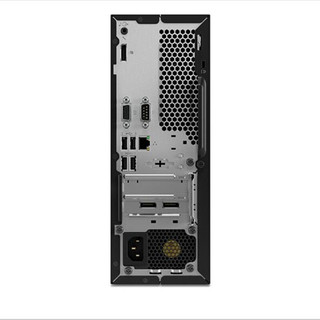 Lenovo 联想 ThinkCentre M730e 十代酷睿版 商务台式机 黑色(酷睿i3-10100、核芯显卡、4GB、1TB HDD、风冷)