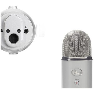 Blue yeti 雪怪 电容麦克风 银色