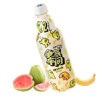 争气车间 果汁气泡水组合装 3口味 480ml*12瓶（石榴蜜桃口味480ml*4瓶+香蕉芭乐口味480ml*4瓶+罗勒蜜柚口味480m*4瓶）