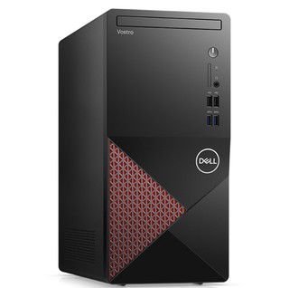 DELL 戴尔 成就 3881 十代酷睿版 27英寸 商务台式机 黑色 (酷睿i3-10100、GT730 4G、4GB、256GB SSD+1TB HDD、风冷)