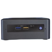 intel 英特尔 豆子峡谷 NUC8i5BEH 商用台式机 黑色 (酷睿i5-8259U、核芯显卡、32GB、480GB SSD、风冷)