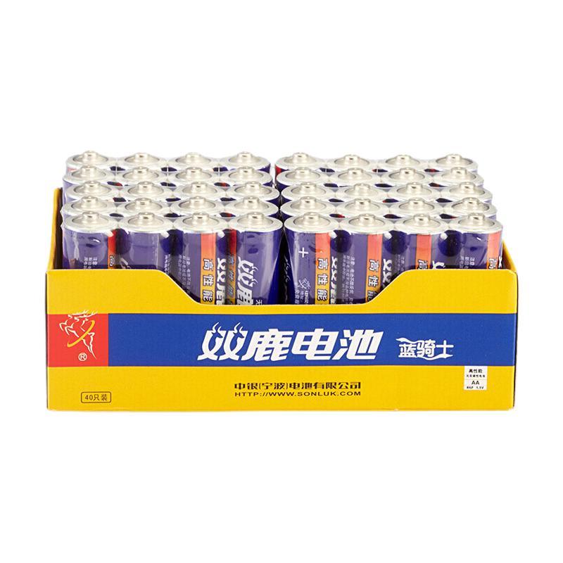 sonluk 双鹿 R6P AA 5号碳性电池 1.5V 40粒/盒