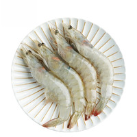 周三购食惠、PLUS会员：仁豪水产 国产白虾 净重500g
