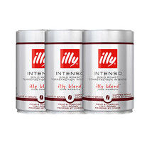 illy 意利 深度烘培咖啡豆 250g*3件装