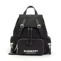 黑卡会员：BURBERRY 博柏利 8021258 ECONYL® 抽绳双肩包 小号