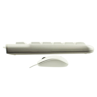 logitech 罗技 MK120 有线键鼠套装 白色
