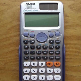 CASIO 卡西欧 函数科学计算器 FX-991ES PLUS 灰白色