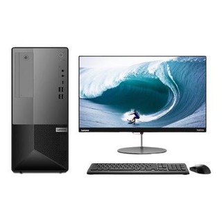 Lenovo 联想 扬天 P780 十代酷睿版 23英寸 商用台式机 黑色 (酷睿i7-10700、GTX 1660 Super 6G、64GB、512GB SSD+2TB HDD、风冷)