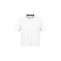 Calvin Klein Jeans 卡尔文·克莱恩牛仔 女士圆领短袖T恤 J215773 白色 M